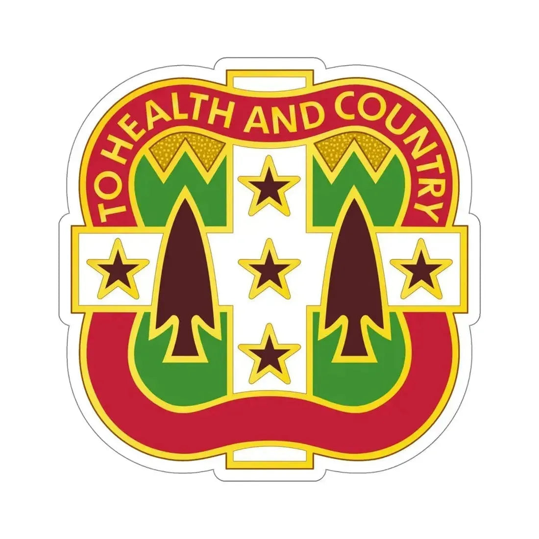 33 Field Hospital (U.S. Army) STICKER Vinyl Die-Cut Decal - The Sticker Space