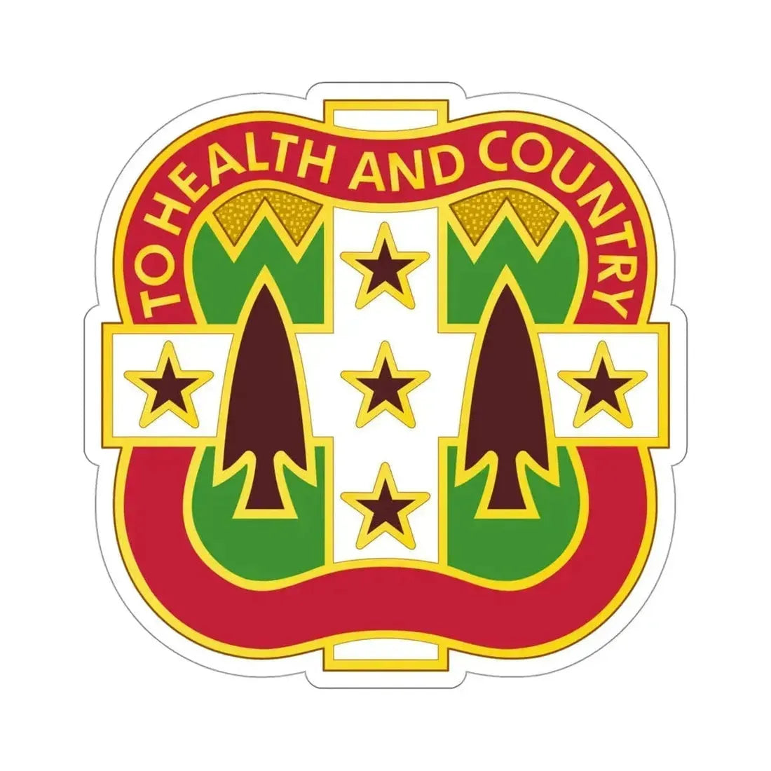 33 Field Hospital (U.S. Army) STICKER Vinyl Die-Cut Decal - The Sticker Space