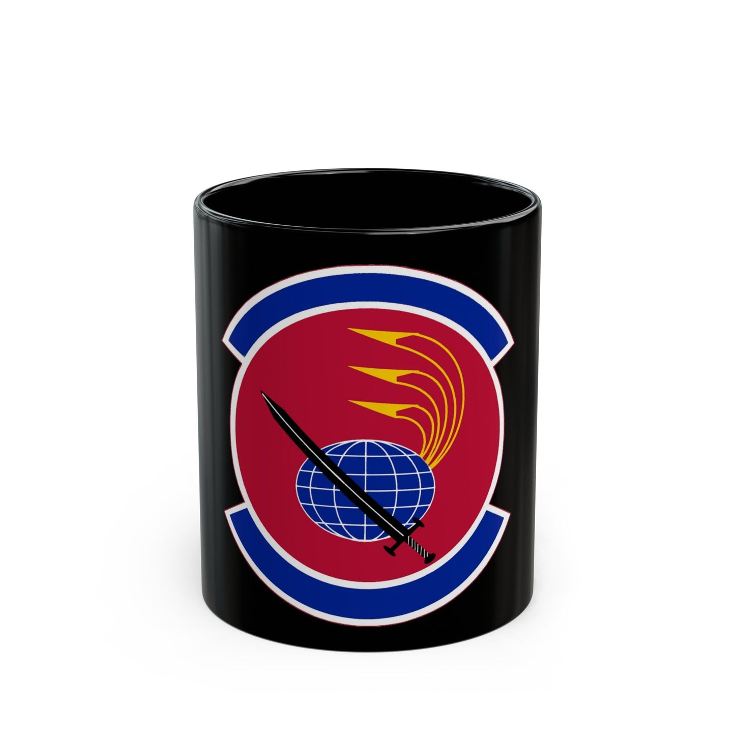 33 Maintenance Squadron AETC (U.S. Air Force) Black Coffee Mug-11oz-The Sticker Space