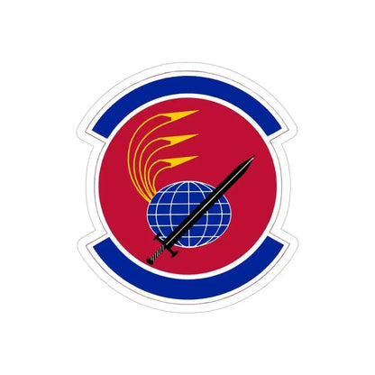 33 Maintenance Squadron AETC (U.S. Air Force) REVERSE PRINT Transparent Die-Cut STICKER 5 Inch Die-Cut Transparent - The Sticker Space