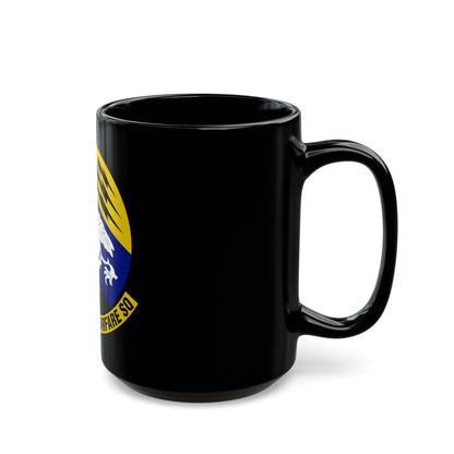 33 Network Warfare Squadron ACC (U.S. Air Force) Black Coffee Mug-The Sticker Space