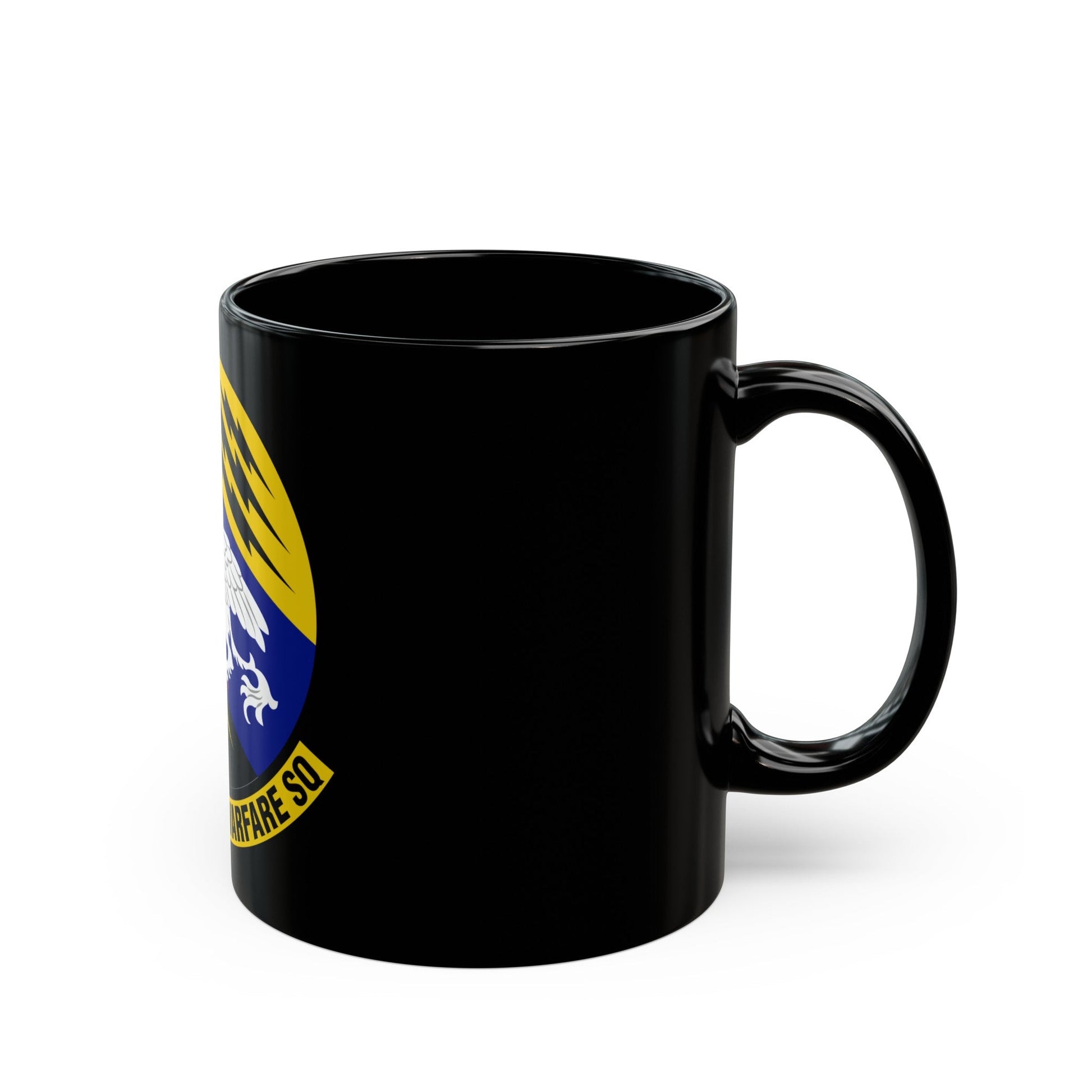 33 Network Warfare Squadron ACC (U.S. Air Force) Black Coffee Mug-The Sticker Space