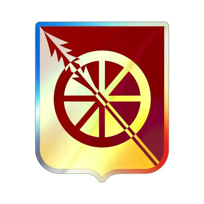 33 Transportation Battalion 2 (U.S. Army) Holographic STICKER Die-Cut Vinyl Decal 5 Inch Holographic - The Sticker Space