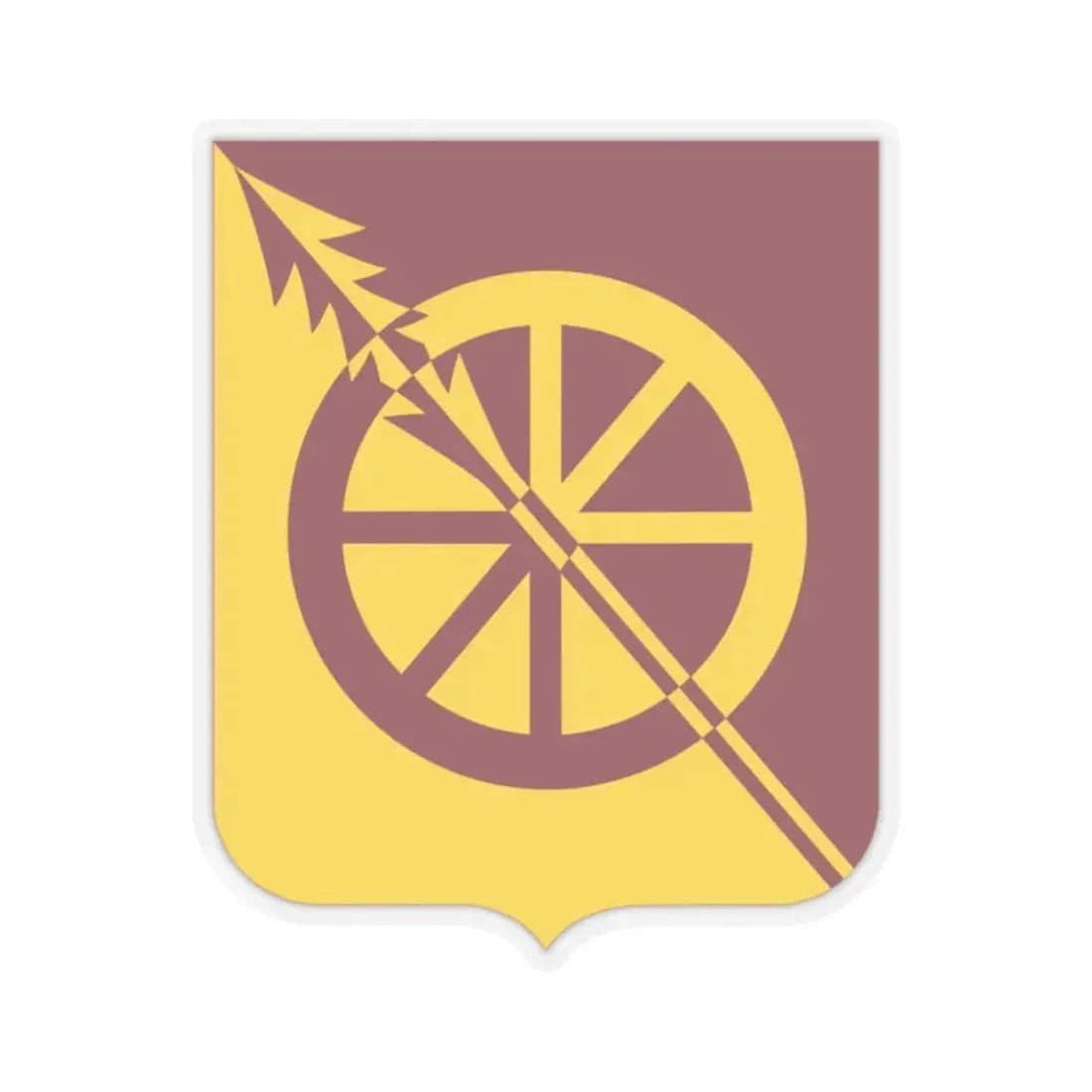 33 Transportation Battalion 2 (U.S. Army) STICKER Vinyl Kiss-Cut Decal 2 Inch Transparent - The Sticker Space