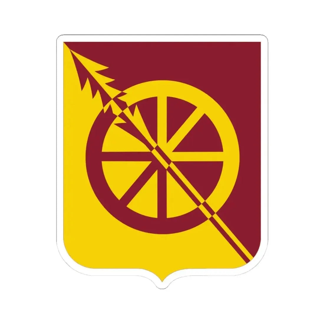 33 Transportation Battalion 2 (U.S. Army) STICKER Vinyl Kiss-Cut Decal 3 Inch White - The Sticker Space