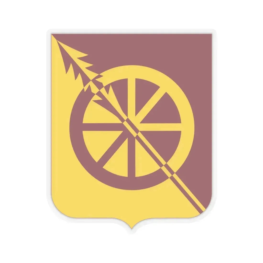 33 Transportation Battalion 2 (U.S. Army) STICKER Vinyl Kiss-Cut Decal 4 Inch Transparent - The Sticker Space