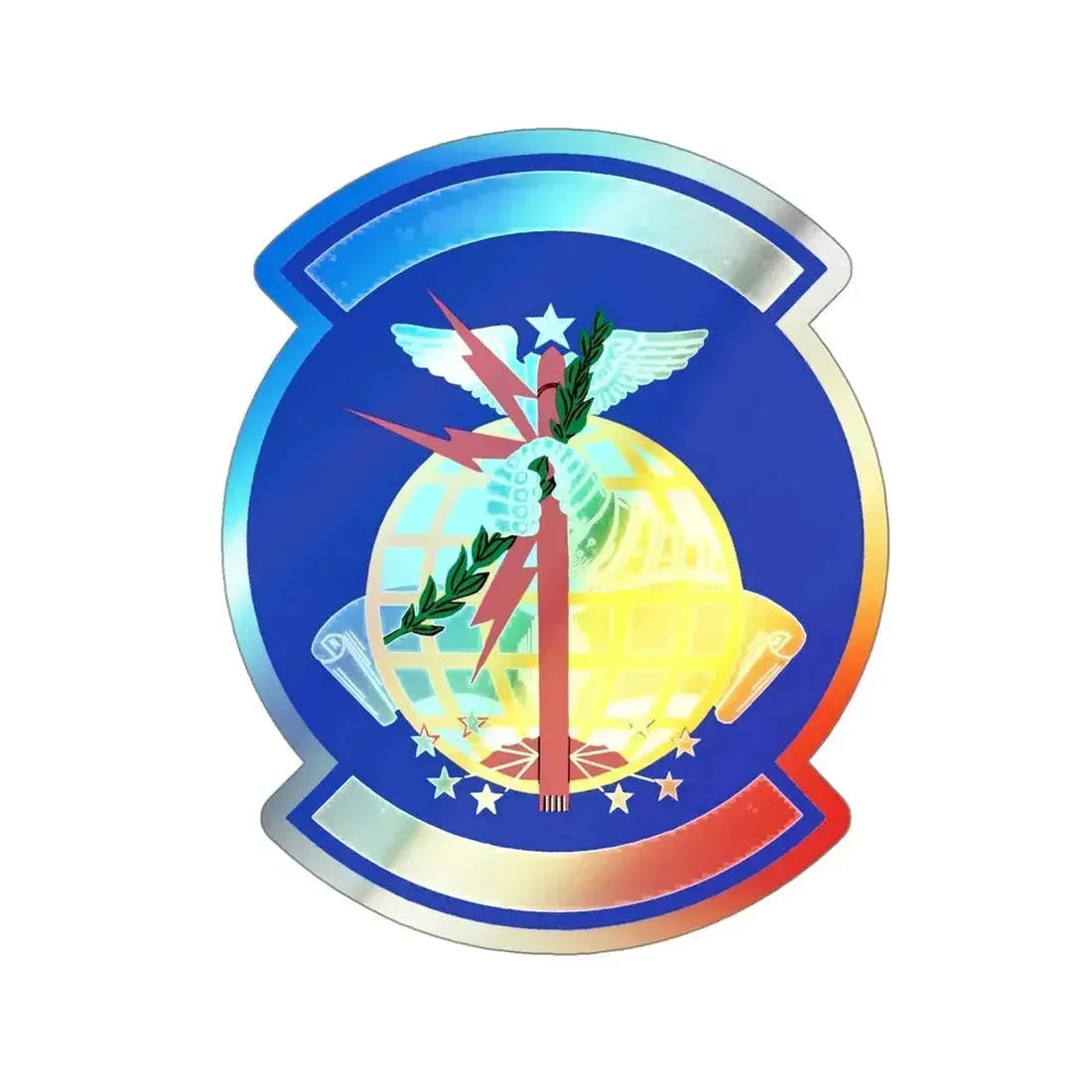 330 Combat Training Sq (U.S. Air Force) Holographic STICKER Die-Cut Vinyl Decal - The Sticker Space