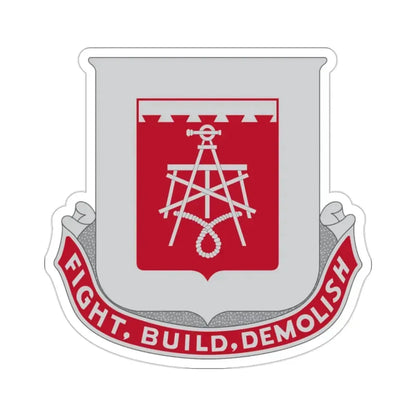 330 Engineer Battalion (U.S. Army) STICKER Vinyl Die-Cut Decal 2 Inch - The Sticker Space