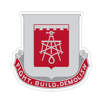 330 Engineer Battalion (U.S. Army) STICKER Vinyl Die-Cut Decal 3 Inch - The Sticker Space