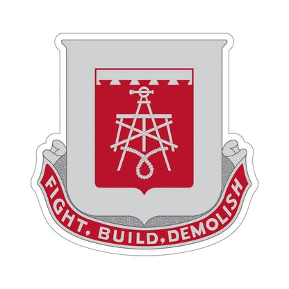 330 Engineer Battalion (U.S. Army) STICKER Vinyl Die-Cut Decal - The Sticker Space
