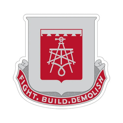 330 Engineer Battalion (U.S. Army) STICKER Vinyl Die-Cut Decal - The Sticker Space