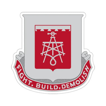 330 Engineer Battalion (U.S. Army) STICKER Vinyl Die-Cut Decal - The Sticker Space
