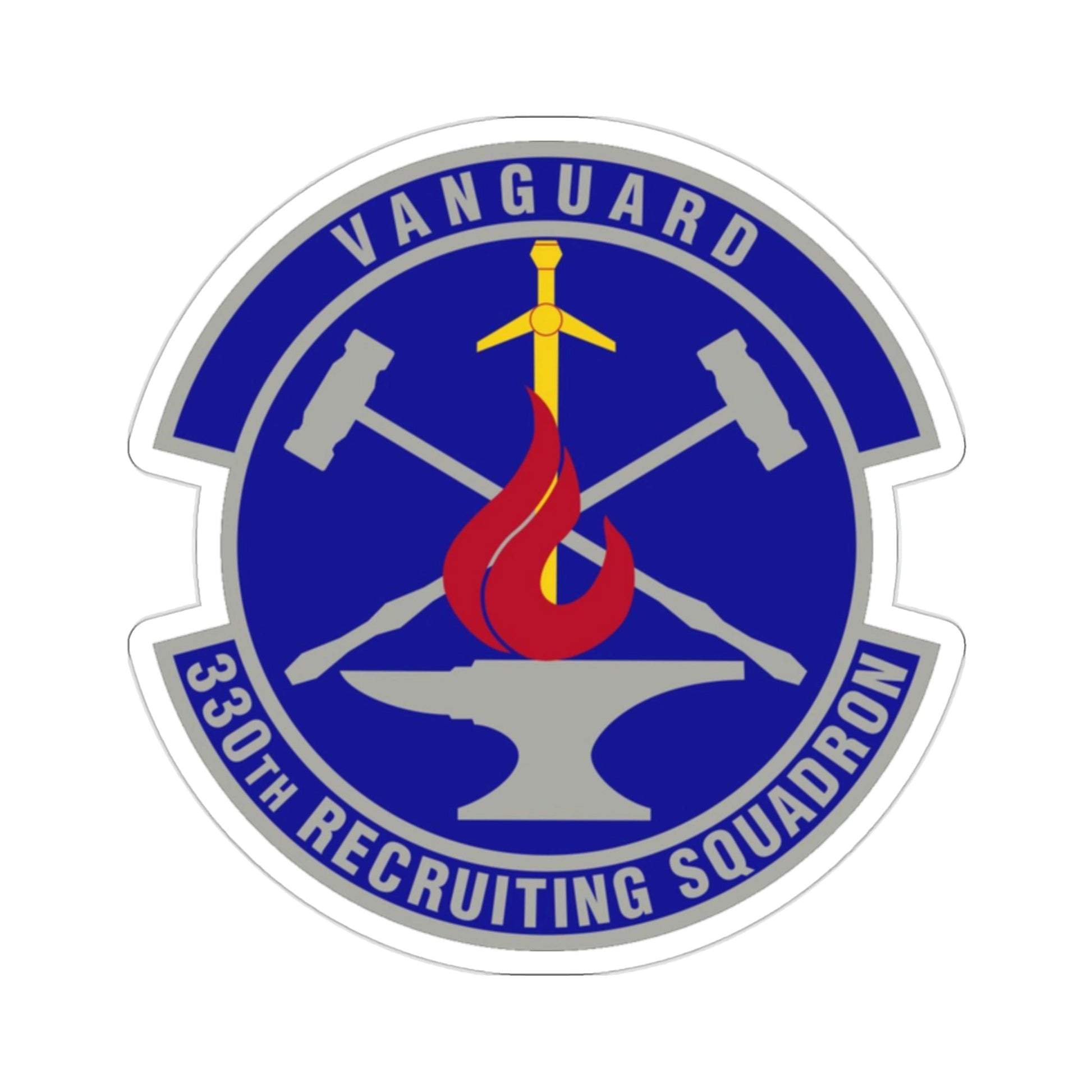 330 Recruiting Squadron AETC (U.S. Air Force) STICKER Vinyl Die-Cut Decal-2 Inch-The Sticker Space