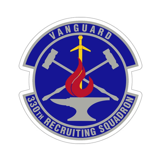 330 Recruiting Squadron AETC (U.S. Air Force) STICKER Vinyl Die-Cut Decal-6 Inch-The Sticker Space