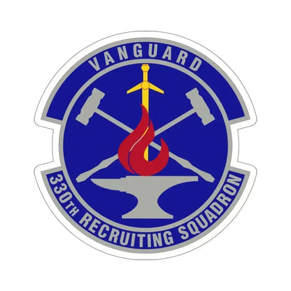330 Recruiting Squadron AETC (U.S. Air Force) STICKER Vinyl Die-Cut Decal 5 Inch - The Sticker Space