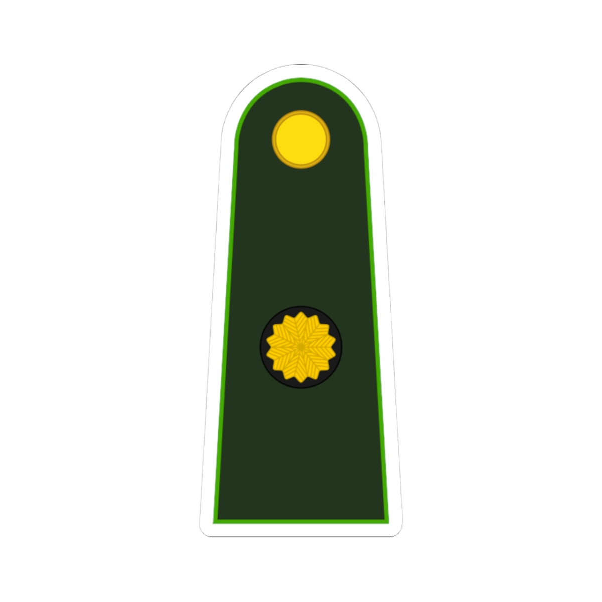 Argentina Army OF 3 (Argentina) (Military Rank) STICKER Vinyl Kiss-Cut Decal