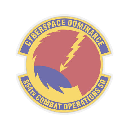 854 Combat Operations Squadron AFRC (U.S. Air Force) STICKER Vinyl Kiss-Cut Decal