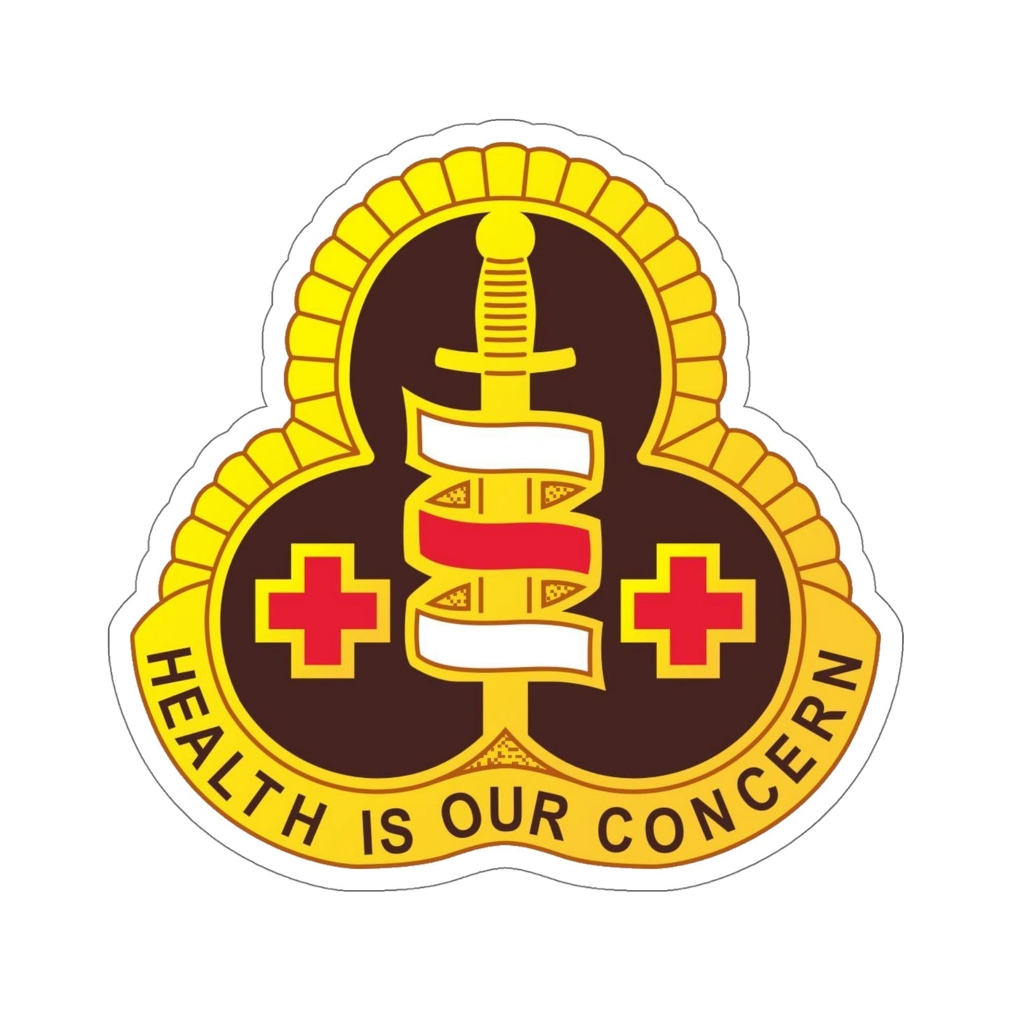 331 Medical Group (U.S. Army) STICKER Vinyl Die-Cut Decal-6 Inch-The Sticker Space