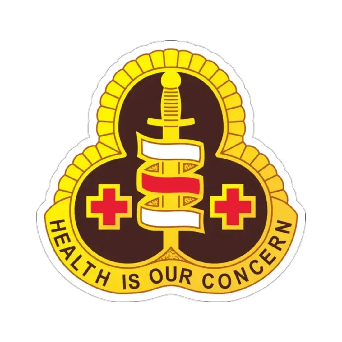 331 Medical Group (U.S. Army) STICKER Vinyl Die-Cut Decal 2 Inch - The Sticker Space