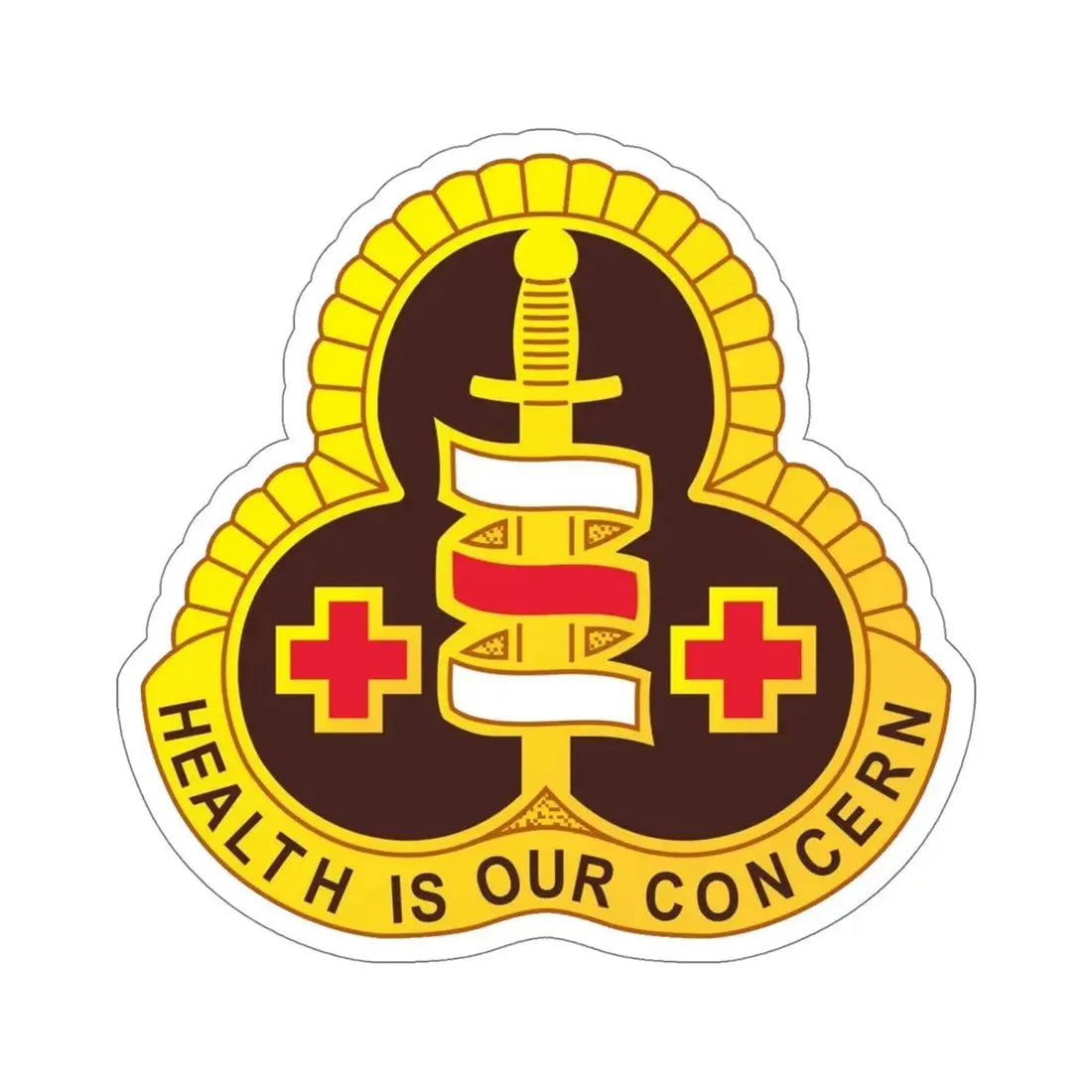 331 Medical Group (U.S. Army) STICKER Vinyl Die-Cut Decal - The Sticker Space
