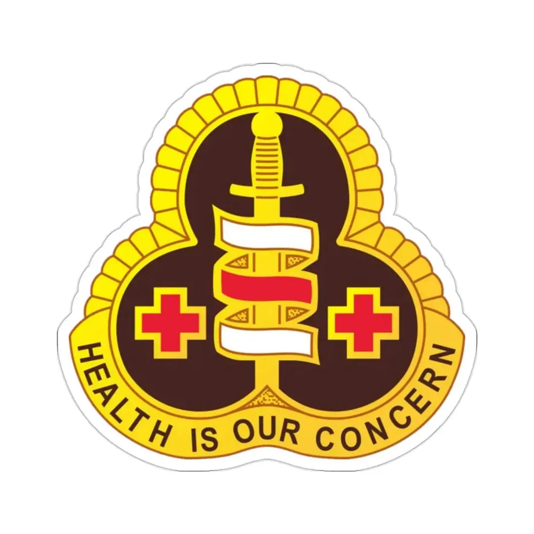 331 Medical Group (U.S. Army) STICKER Vinyl Die-Cut Decal - The Sticker Space