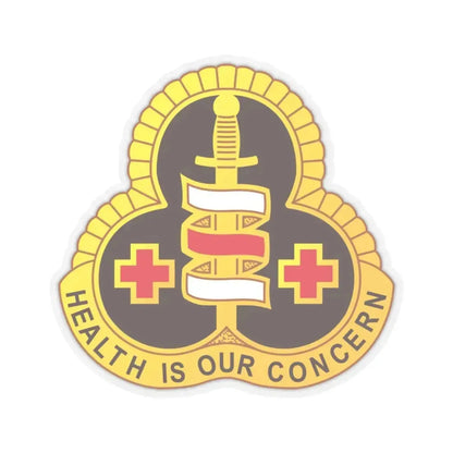 331 Medical Group (U.S. Army) STICKER Vinyl Kiss-Cut Decal 4 Inch Transparent - The Sticker Space