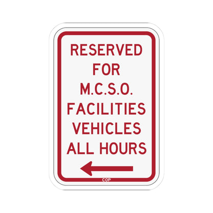 PBOT Road sign P4395L (Oregon) (Road Sign) STICKER Vinyl Kiss-Cut Decal