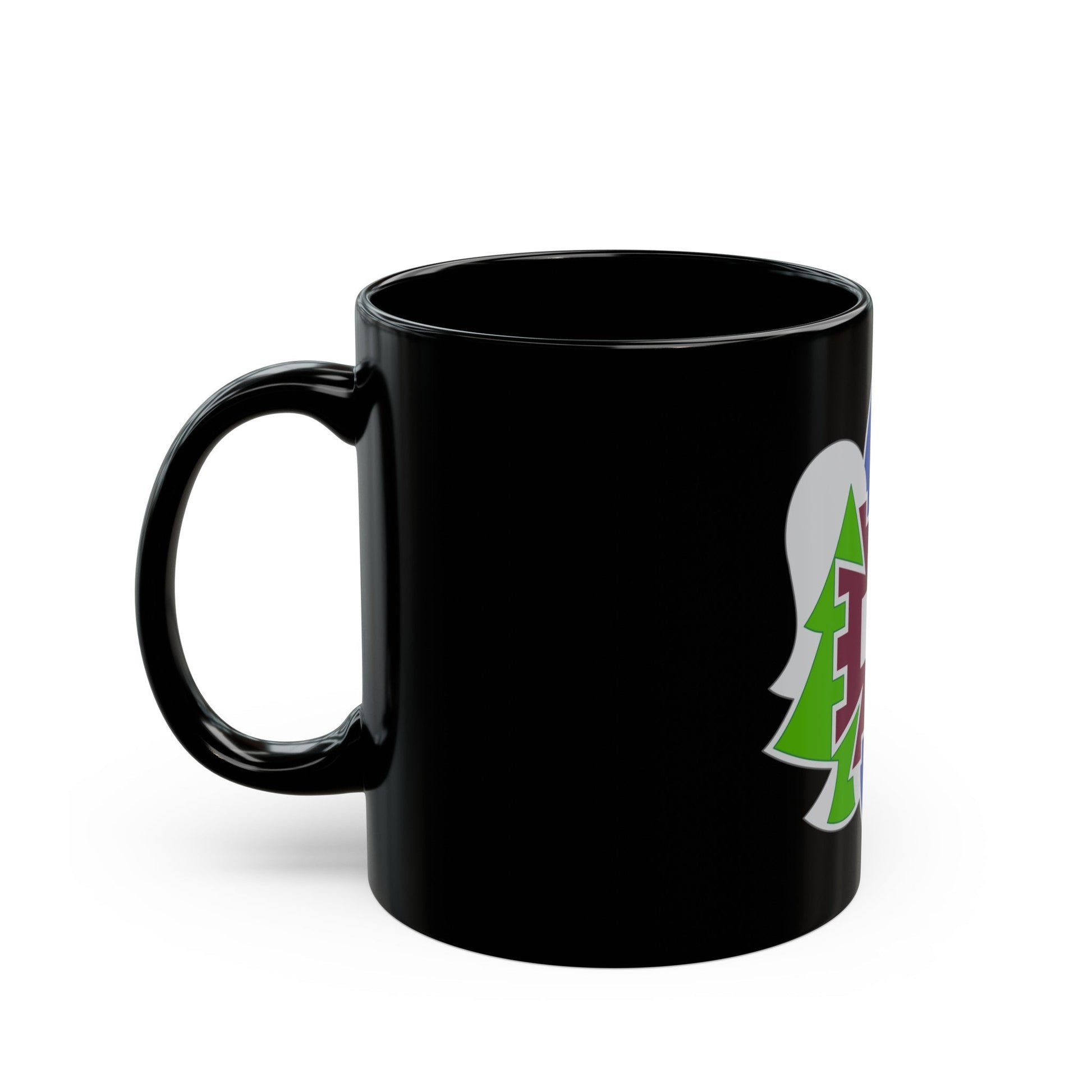 332 Medical Brigade 2 (U.S. Army) Black Coffee Mug-The Sticker Space