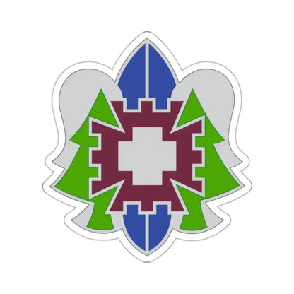 332 Medical Brigade 2 (U.S. Army) STICKER Vinyl Kiss-Cut Decal 2 Inch White - The Sticker Space