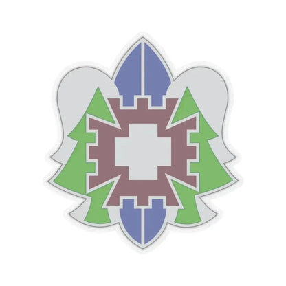 332 Medical Brigade 2 (U.S. Army) STICKER Vinyl Kiss-Cut Decal 6 Inch Transparent - The Sticker Space