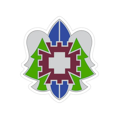 332 Medical Brigade 2 (U.S. Army) Transparent STICKER Die-Cut Vinyl Decal - The Sticker Space