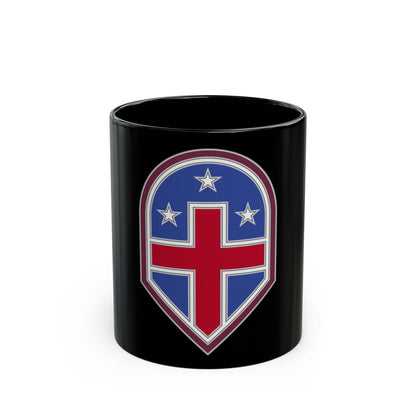 332 Medical Brigade 3 (U.S. Army) Black Coffee Mug-11oz-The Sticker Space