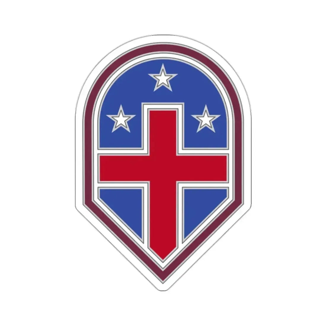 332 Medical Brigade 3 (U.S. Army) STICKER Vinyl Die-Cut Decal - The Sticker Space