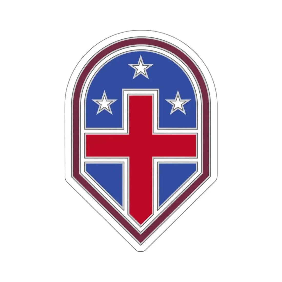 332 Medical Brigade 3 (U.S. Army) STICKER Vinyl Die-Cut Decal - The Sticker Space