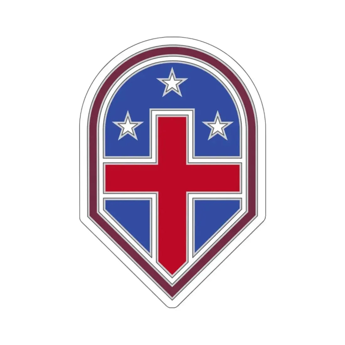 332 Medical Brigade 3 (U.S. Army) STICKER Vinyl Die-Cut Decal - The Sticker Space