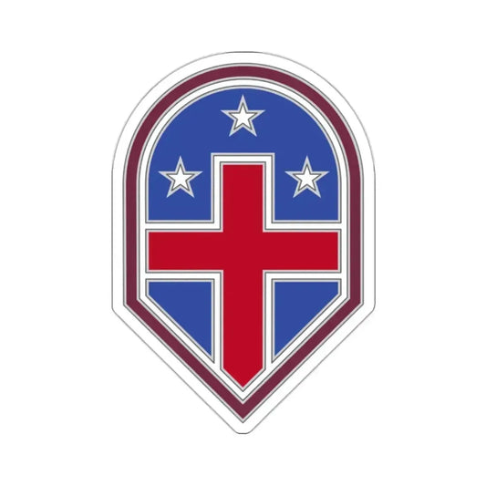 332 Medical Brigade 3 (U.S. Army) STICKER Vinyl Kiss-Cut Decal 2 Inch White - The Sticker Space