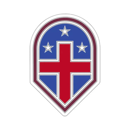 332 Medical Brigade 3 (U.S. Army) STICKER Vinyl Kiss-Cut Decal 3 Inch White - The Sticker Space