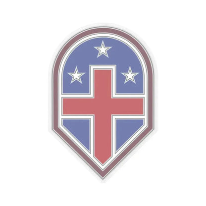 332 Medical Brigade 3 (U.S. Army) STICKER Vinyl Kiss-Cut Decal 6 Inch Transparent - The Sticker Space