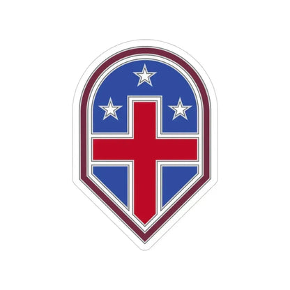 332 Medical Brigade 3 (U.S. Army) Transparent STICKER Die-Cut Vinyl Decal 5 Inch - The Sticker Space