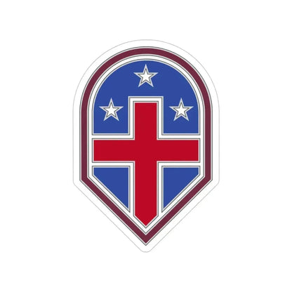 332 Medical Brigade 3 (U.S. Army) Transparent STICKER Die-Cut Vinyl Decal 6 Inch - The Sticker Space