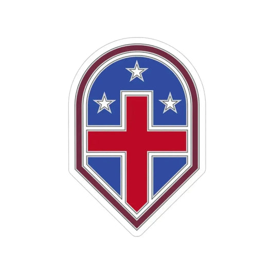 332 Medical Brigade 3 (U.S. Army) Transparent STICKER Die-Cut Vinyl Decal 6 Inch - The Sticker Space