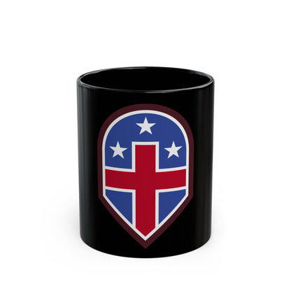 332 Medical Brigade (U.S. Army) Black Coffee Mug-11oz-The Sticker Space