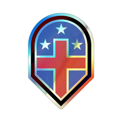 332 Medical Brigade (U.S. Army) Holographic STICKER Die-Cut Vinyl Decal - The Sticker Space