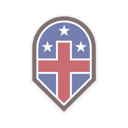 332 Medical Brigade (U.S. Army) STICKER Vinyl Kiss-Cut Decal 2 Inch Transparent - The Sticker Space