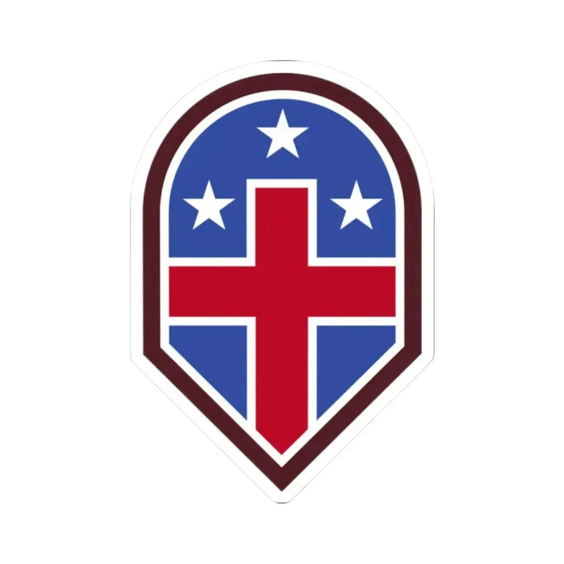 332 Medical Brigade (U.S. Army) STICKER Vinyl Kiss-Cut Decal 2 Inch White - The Sticker Space