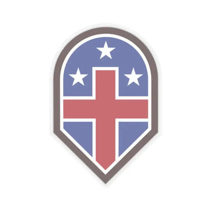 332 Medical Brigade (U.S. Army) STICKER Vinyl Kiss-Cut Decal 3 Inch Transparent - The Sticker Space