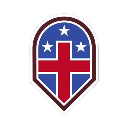 332 Medical Brigade (U.S. Army) STICKER Vinyl Kiss-Cut Decal 3 Inch White - The Sticker Space