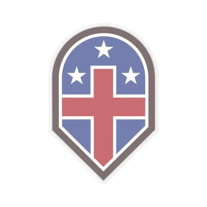 332 Medical Brigade (U.S. Army) STICKER Vinyl Kiss-Cut Decal 4 Inch Transparent - The Sticker Space