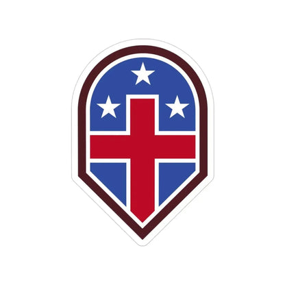 332 Medical Brigade (U.S. Army) Transparent STICKER Die-Cut Vinyl Decal - The Sticker Space