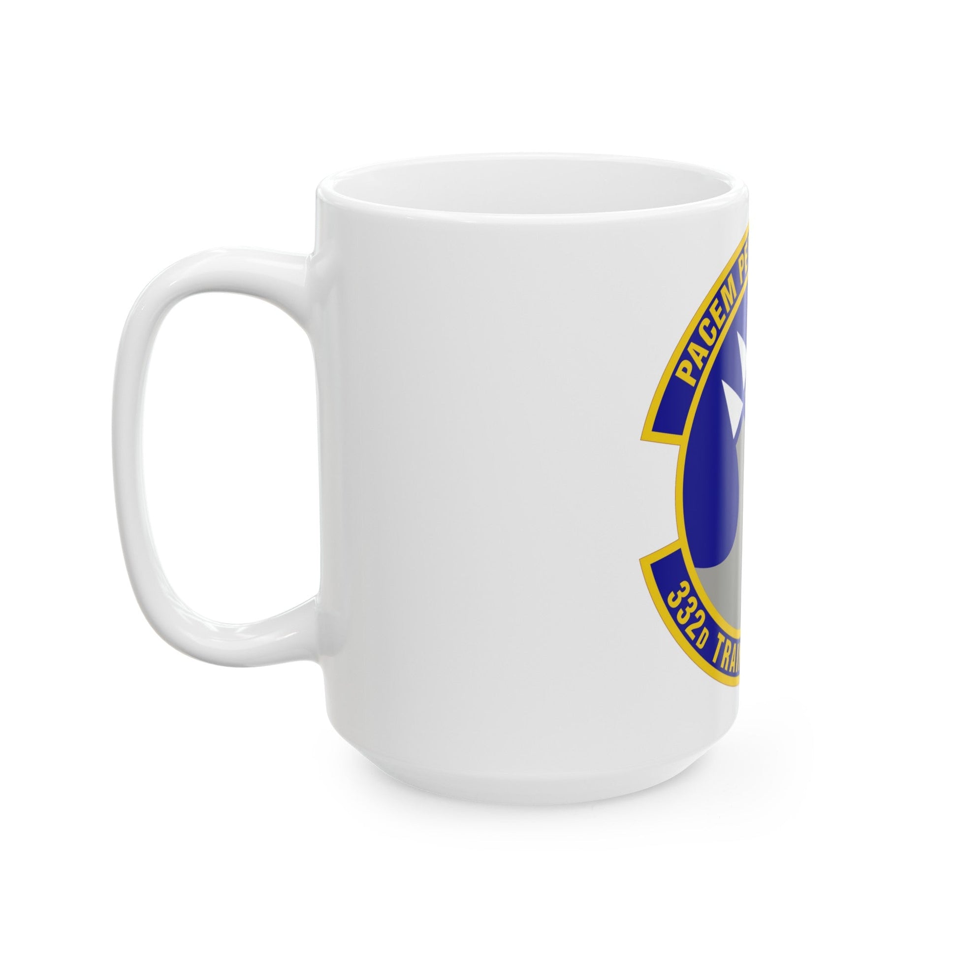 332 Training Squadron AETC (U.S. Air Force) White Coffee Mug-The Sticker Space